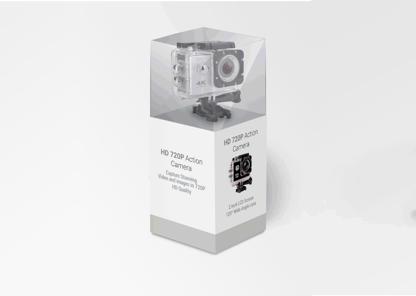 alarm camera clock Minimalism Packaging