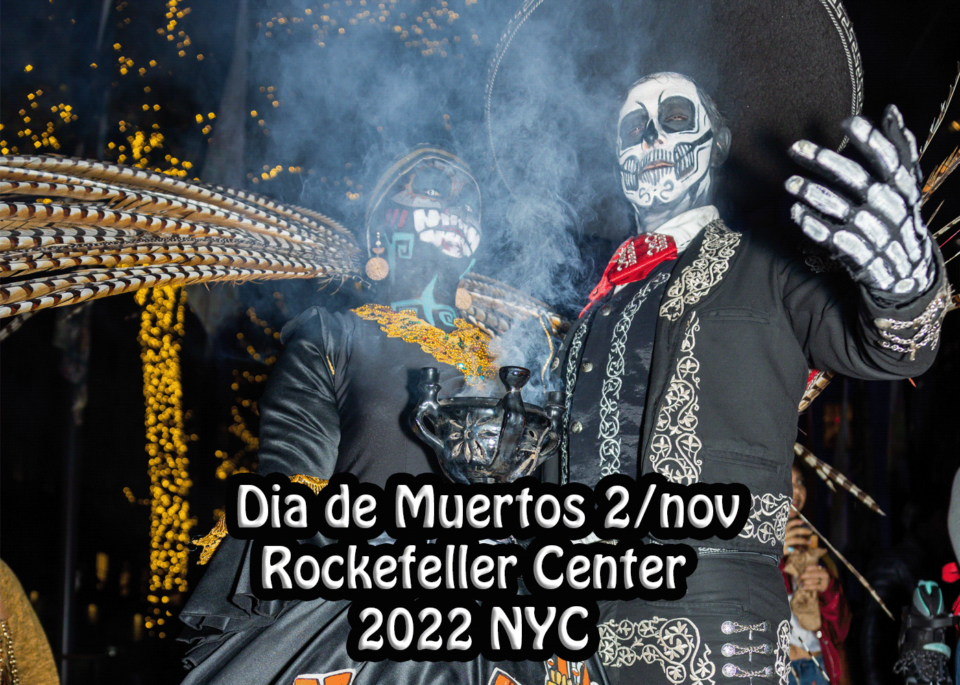Dia De Muertos nov/2 2022
tradicion mexicana, celebrado en rockefeller center Nyc.

 Day of the Dead