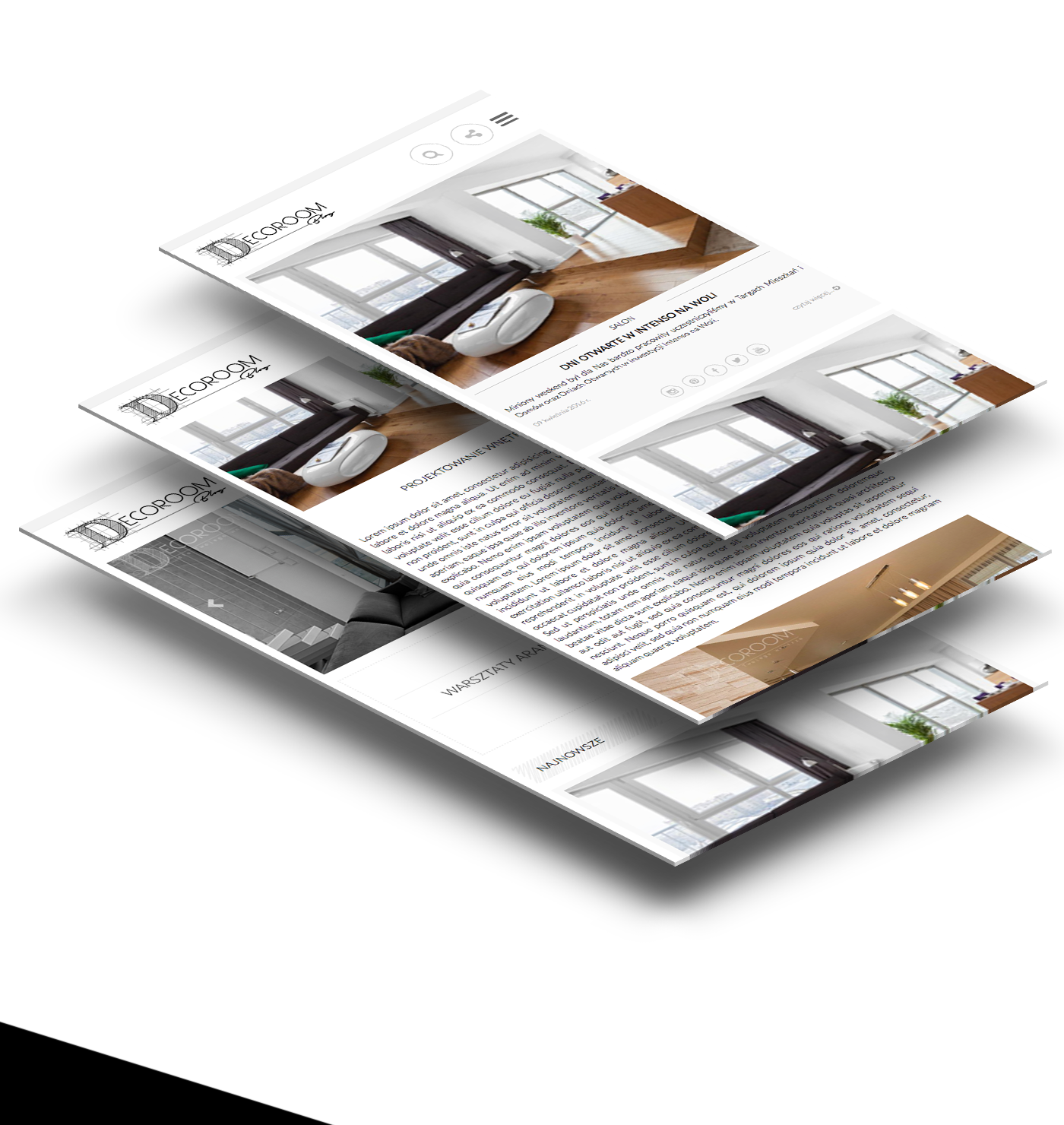 Adobe Portfolio #UI #UX #webdesign #interior design #blog  