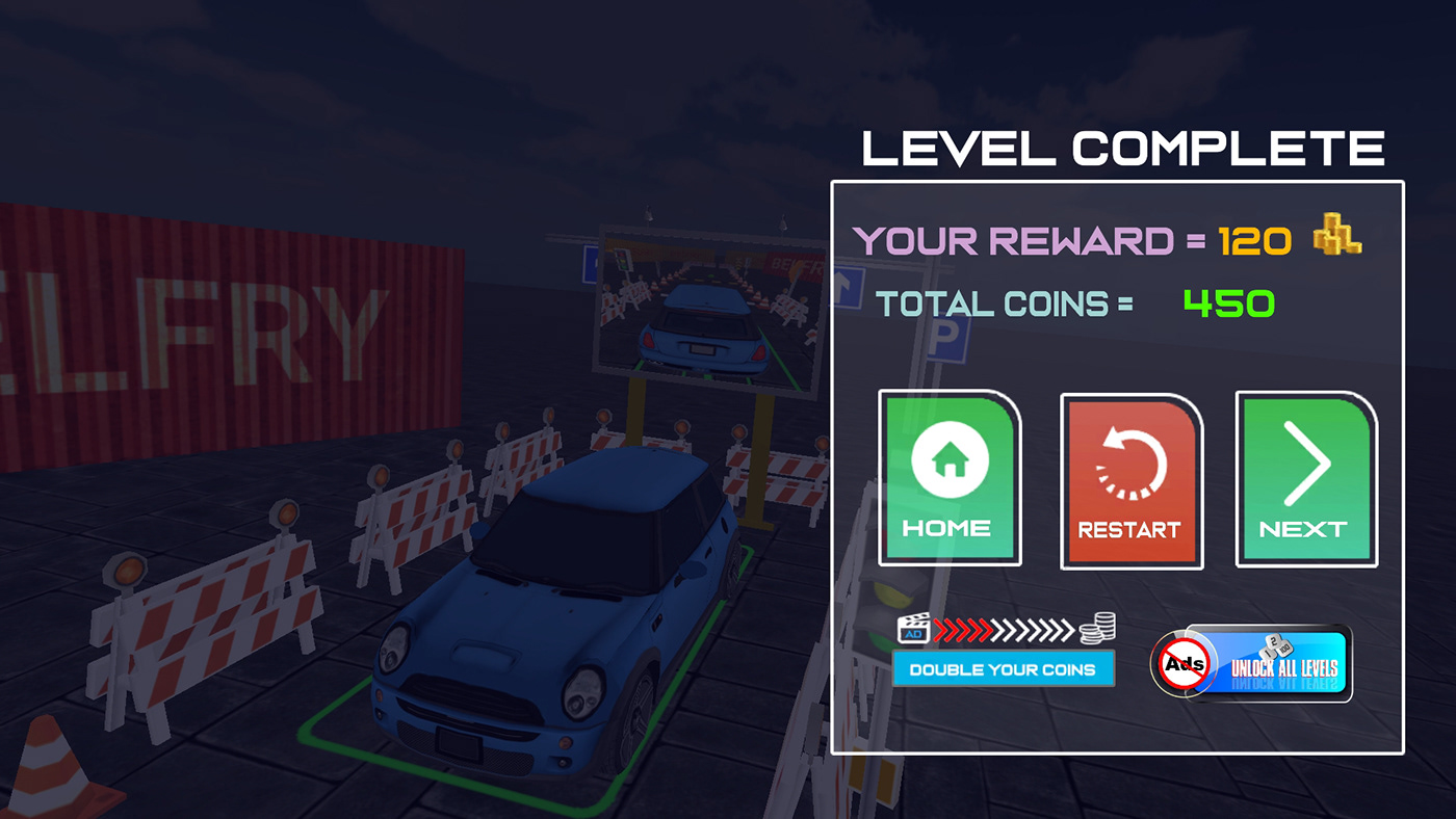 car parking game CAR RACING Game Art game artist game screenshots game ui screenshot