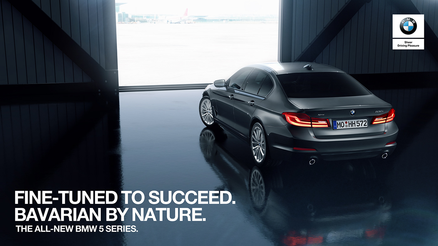 advertisment campaign BMW car automotive   CGI Photography  copywriting  retouching  visualization