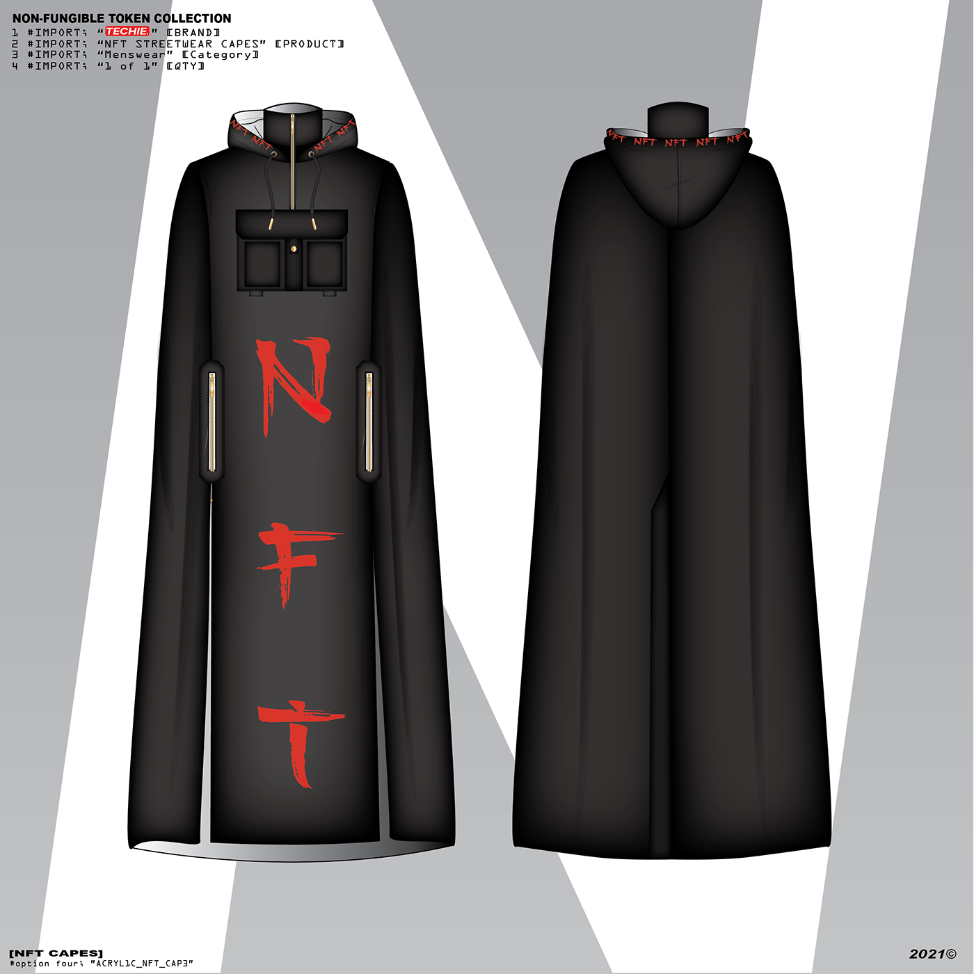 crypto cryptoart Fashion  fashion design Menswear nft nftartist NFTS streetwear Style