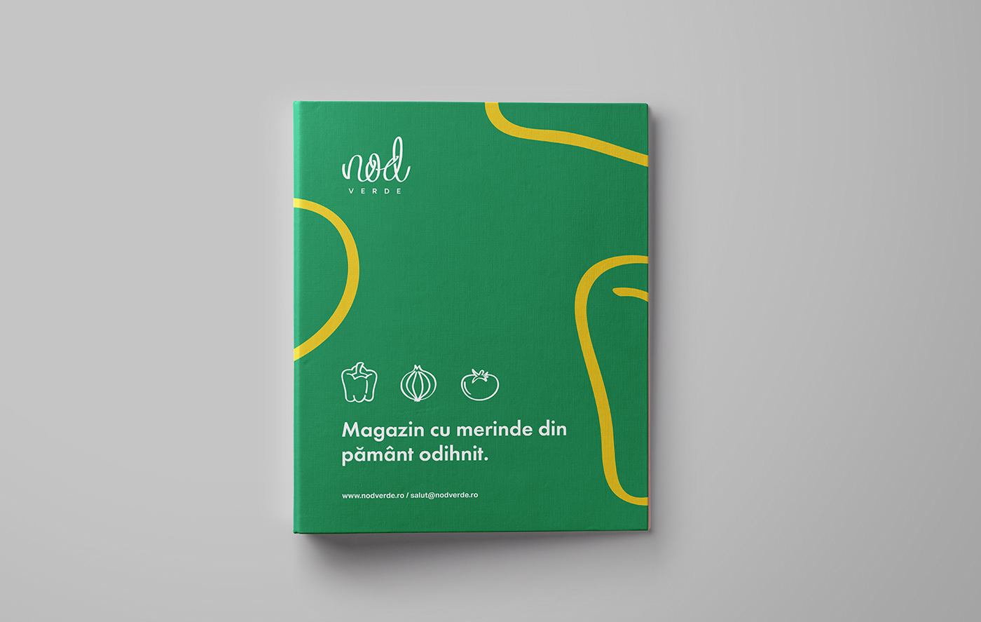 nod verde lettering single line animatio Food Hub typography   Creative Branding green line brush process