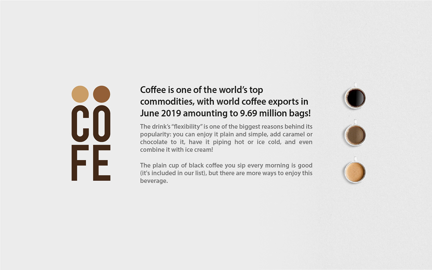 Coffee coffeeshop logo branding  color color pallet happiness identity