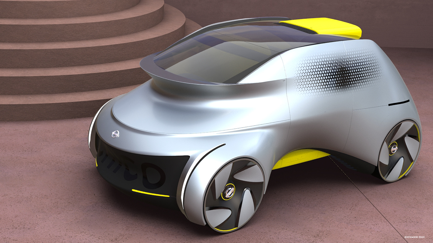 Nissan Chico car design Transportation Design Pforzheim giovanni duc automotive  