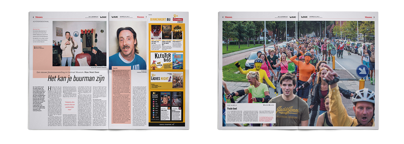 newspaper duic utrecht design news magazine brochure
