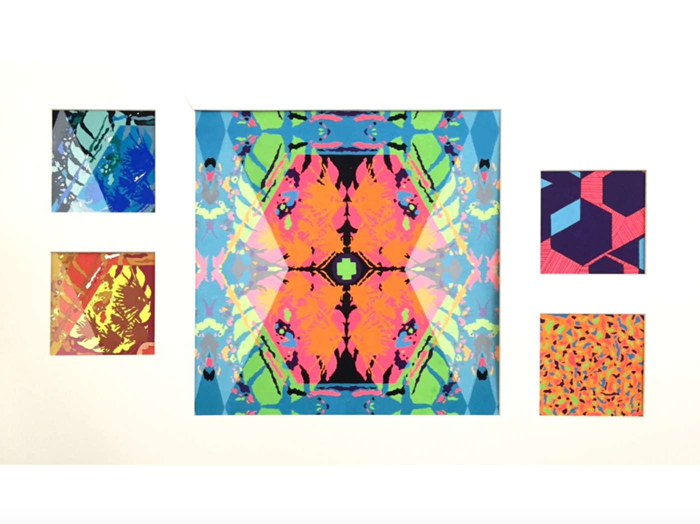 Mara Hoffman surface design pattern colorful Floral design swimwear