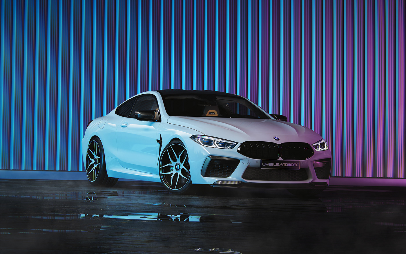 3D automotive   BMW M8 carphotography CGI full cgi Render retouch visualization