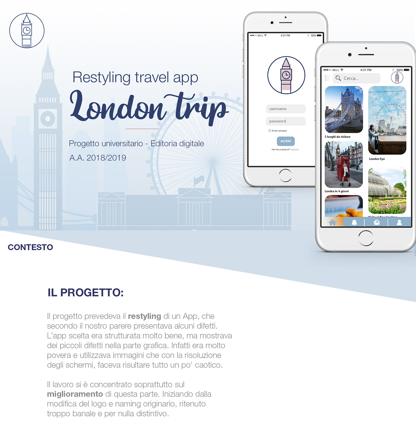 Appdesign design graphics London Project RESTYLING restylingapp Travel trip University