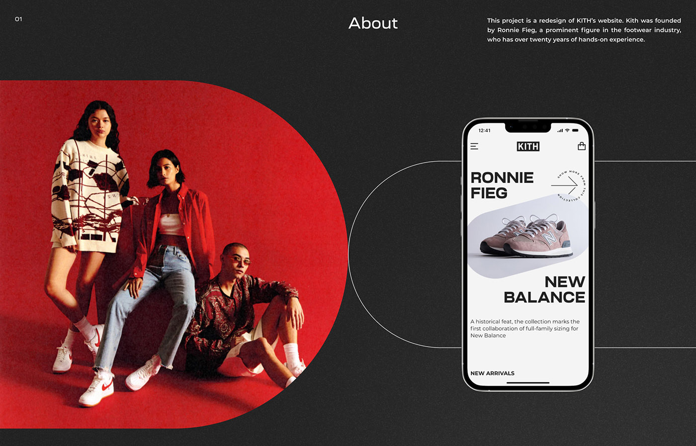 concept e-commerce UI/UX Web Design  Website Fashion  Figma shop store uprock