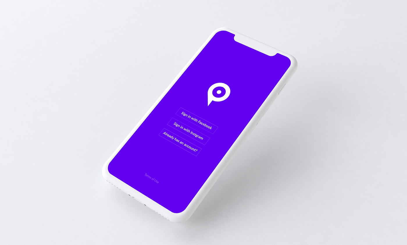 UI ux mobile interactive Fashion  sneaker shoes map location app