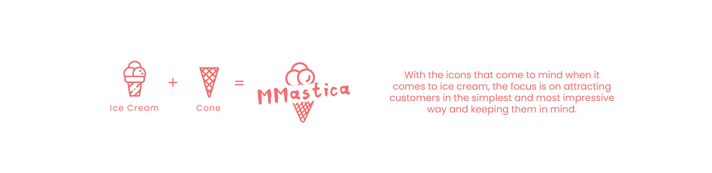brand identity branding  ice cream Ice Cream Logo Logo Design Logotype marca Safa Soysal visual identity