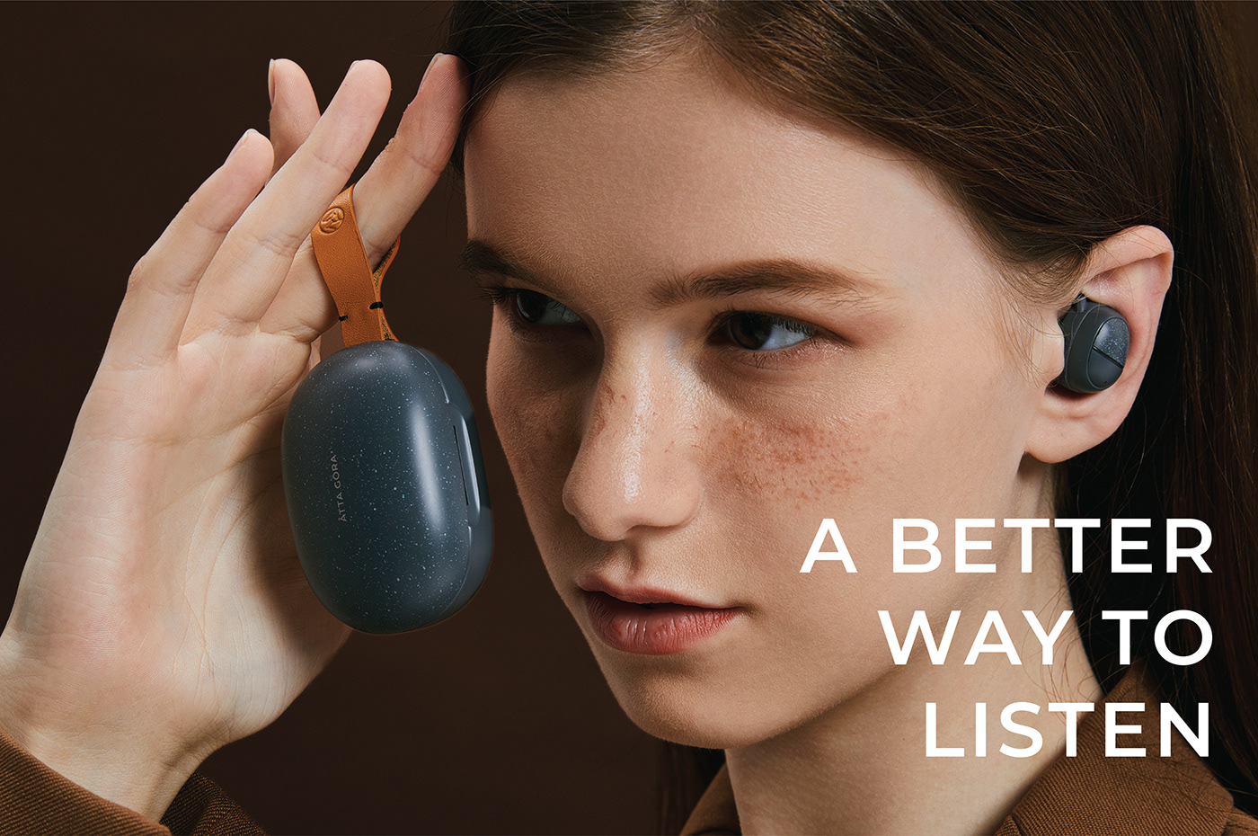 TWS earphone Earbuds industrial design  product design  wireless Audio brand