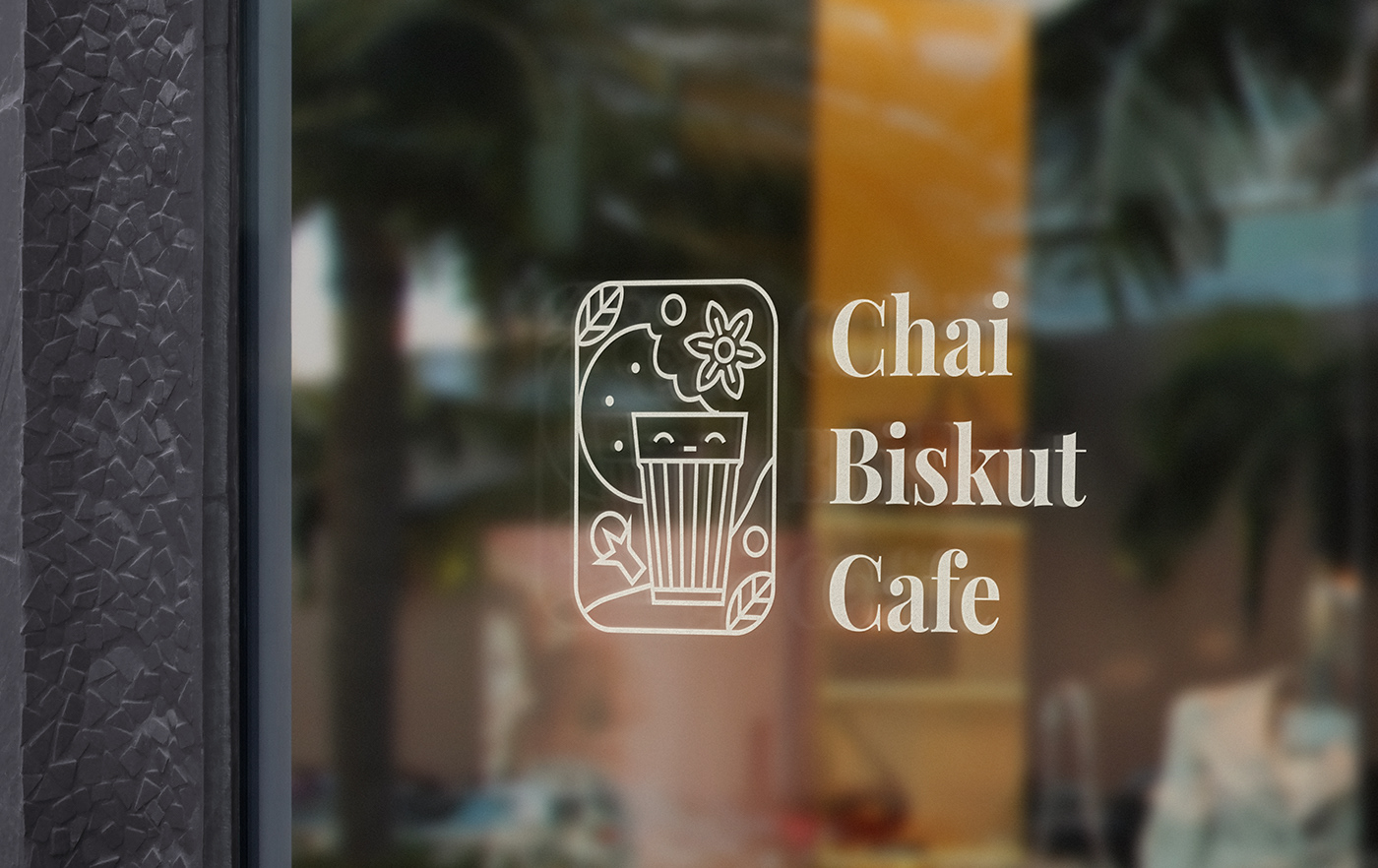 adobe illustrator branding  business card Business card design chai Logo Design Logotype tea typography   visual identity