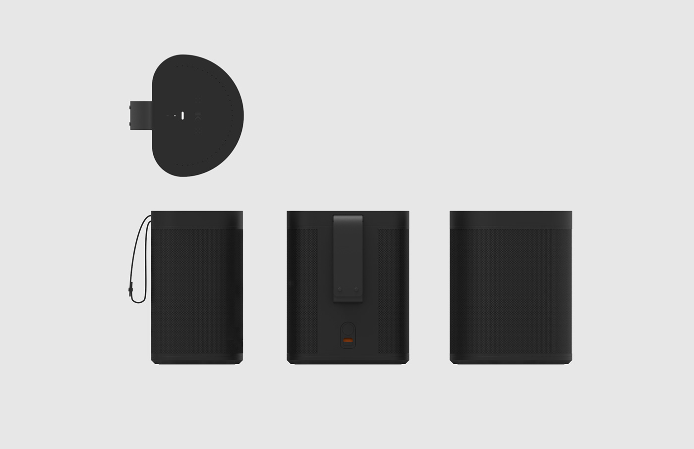Sonos speaker portable product design  industrial design  device minimal concept design monolithic Electronics