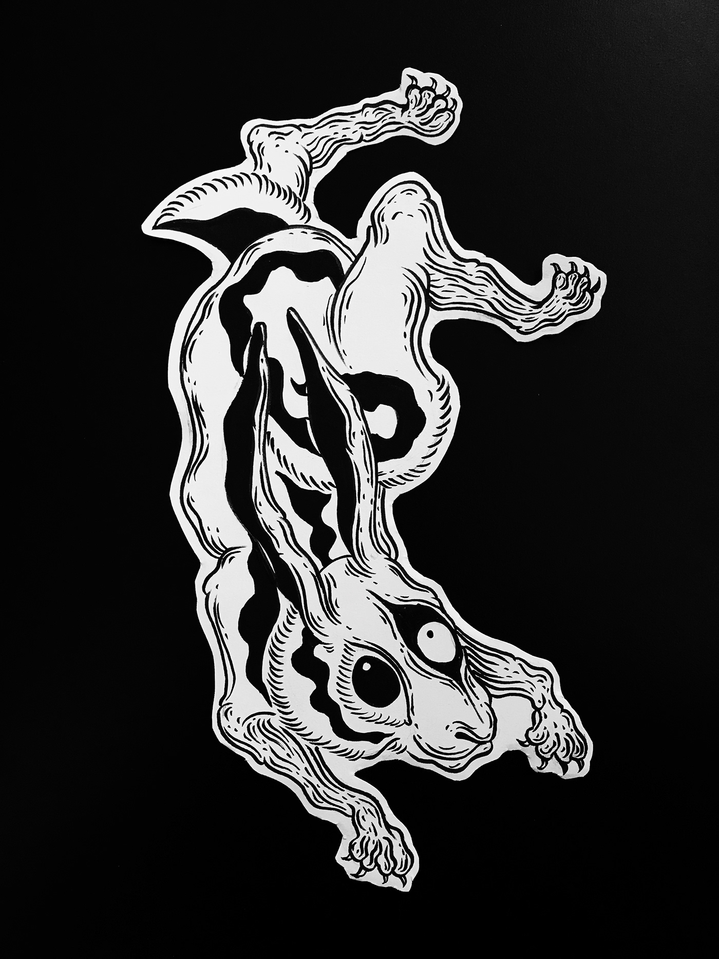 ILLUSTRATION  graphic blackwork tattoodesign   art