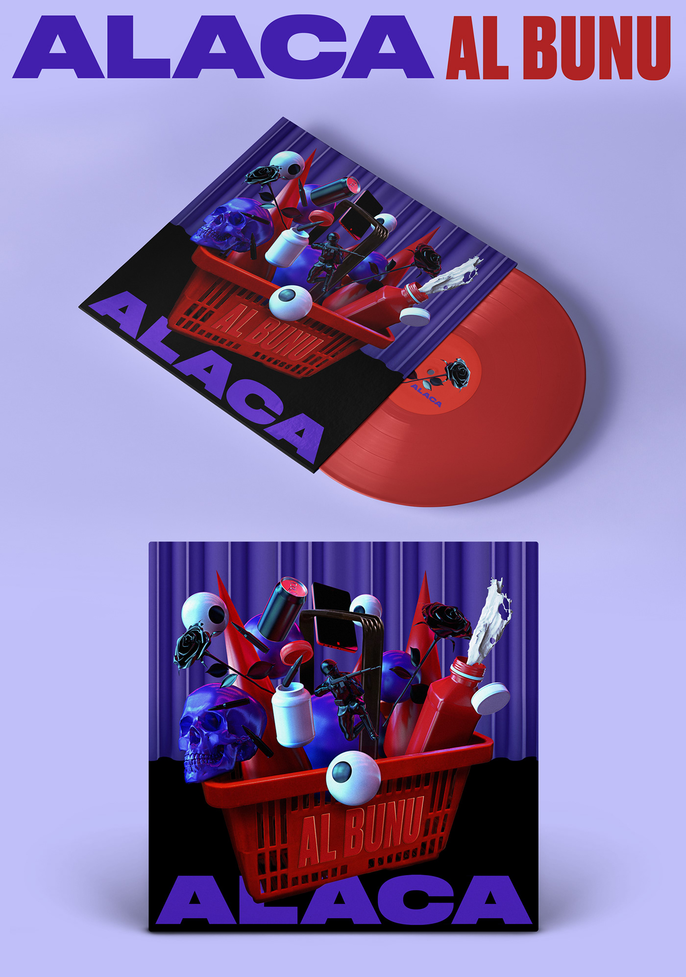 Adobe Dimension album cover music cover design music video Cover Art graphic design  graphic art 3D 3dart