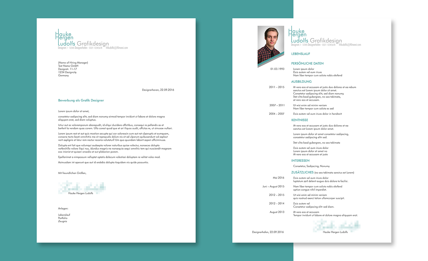 Grafikdesign stationary branding  logo portfolio Resume business card print InDesign modern