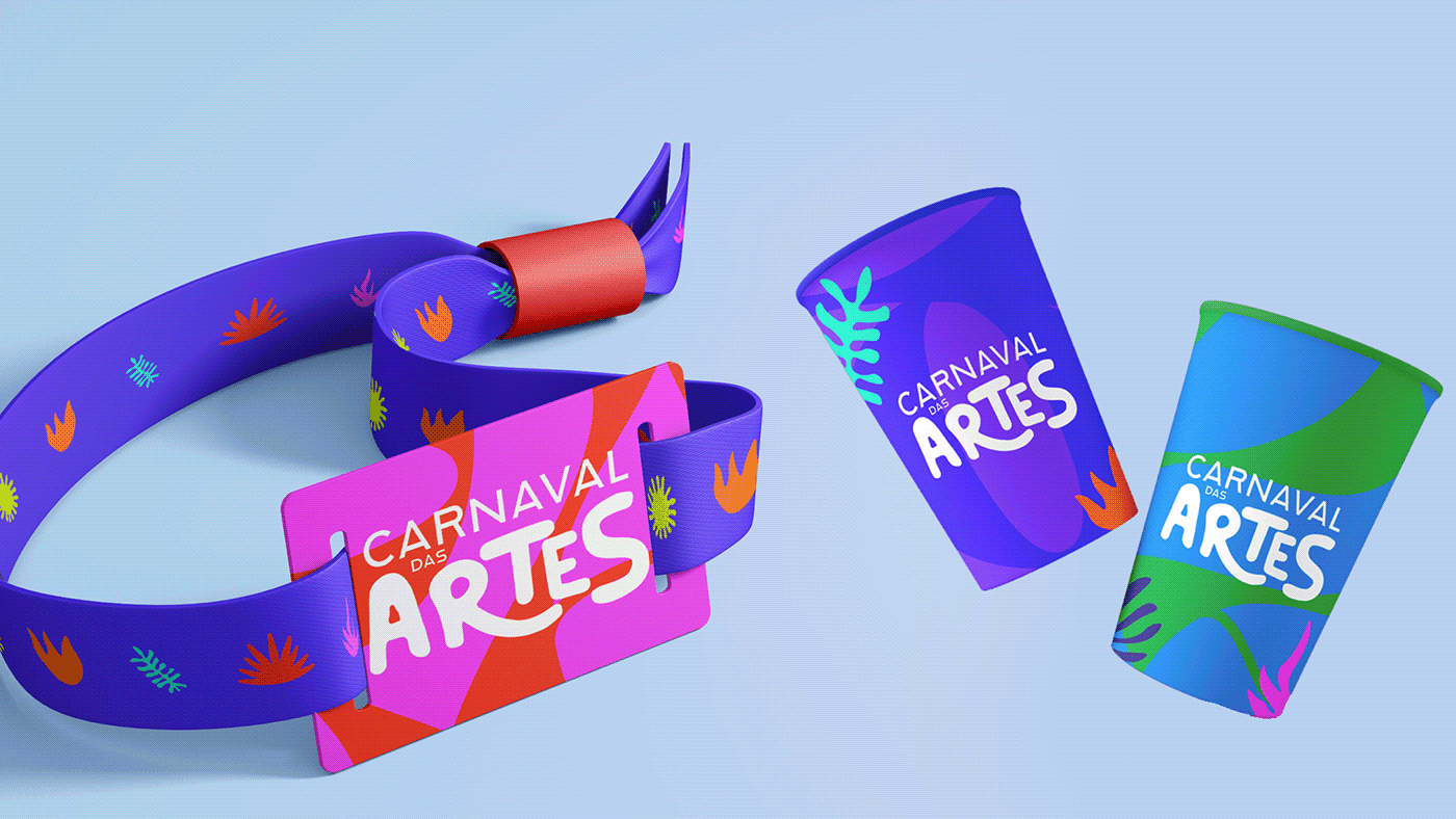 branding  Carnaval carnaval das artes Events festival Rio de Janeiro visual identity