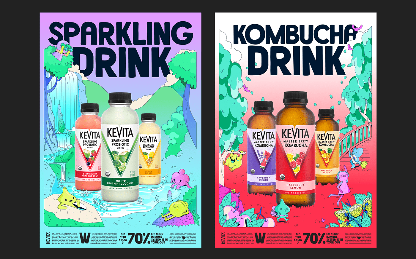 animation  Character design  drink ILLUSTRATION  Packaging