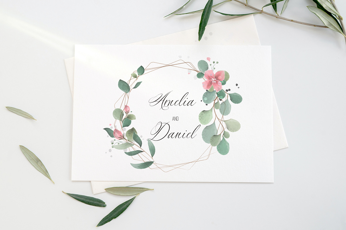 adobe illustrator card design wedding invitation Invitation typography   wedding wedding invitation
