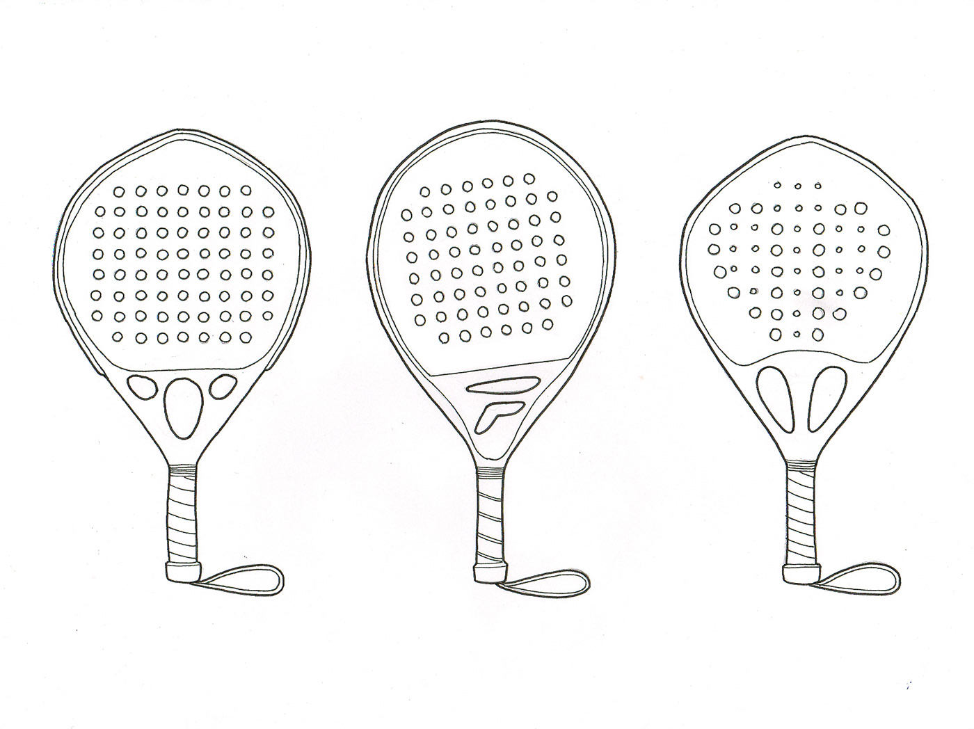 Padel Racket sport design product Tecnifibre Innovative user-centered