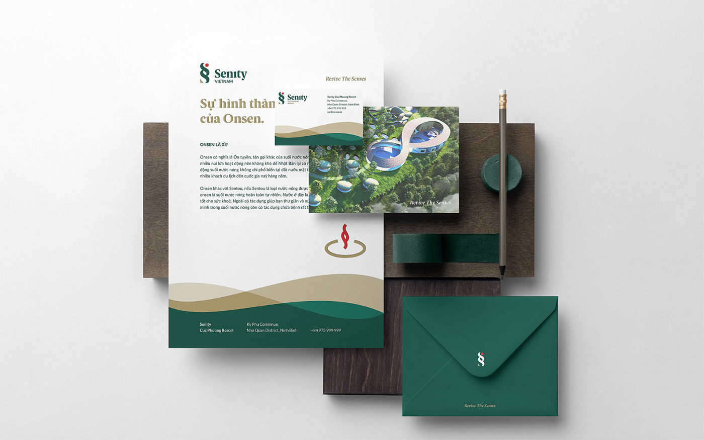 branding  hotel logo luxury mountain Packaging resort Travel vietnam