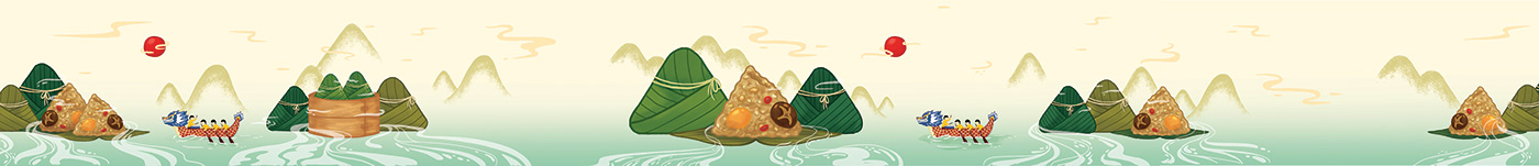 bakcang dragon boat festival Packaging hampers rice dumpling chinese Duan Wu Festival