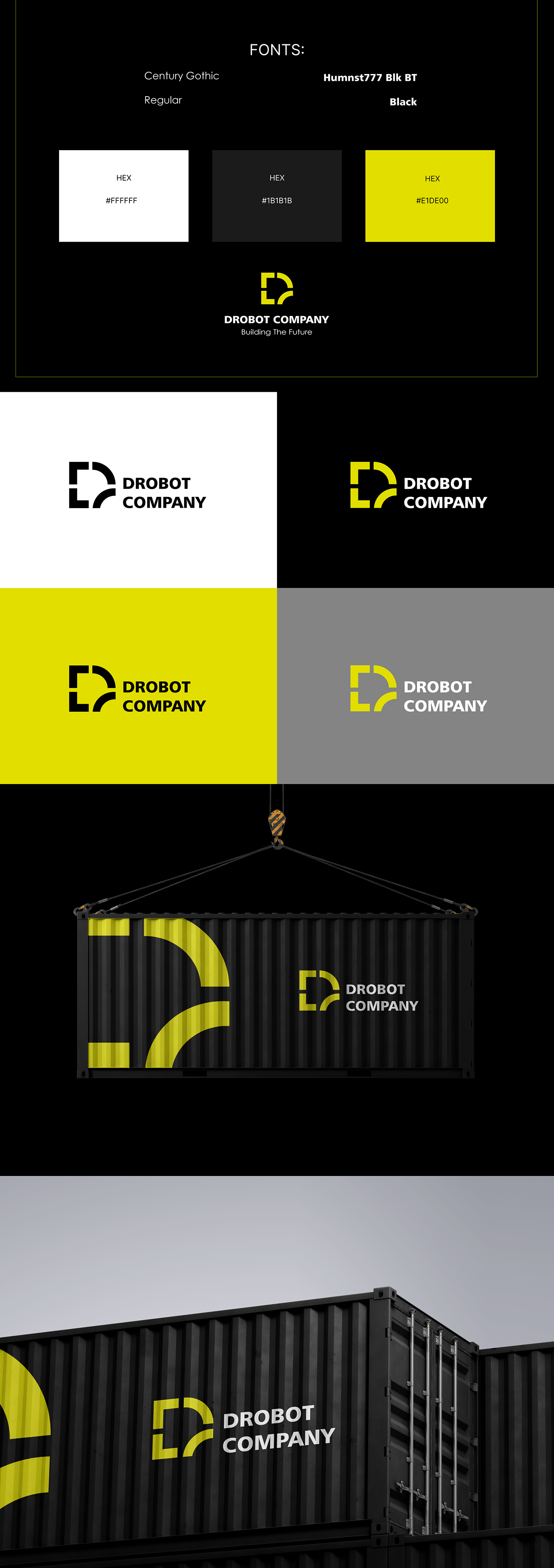 design ILLUSTRATION  ilustrator branding  container building construction