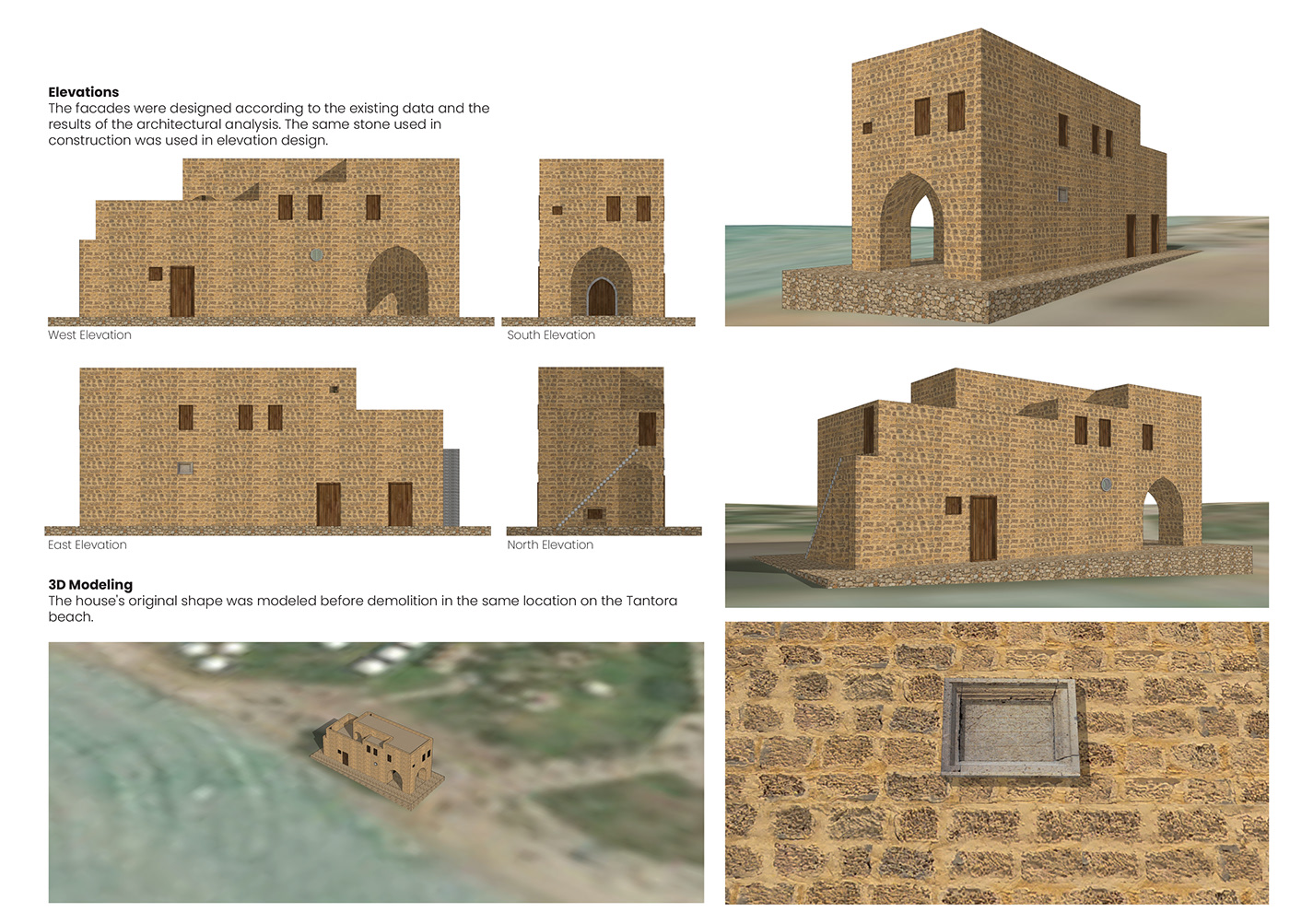 3D architectural architectural design architecture Archive archviz investigation rehabilitation restoration visualization