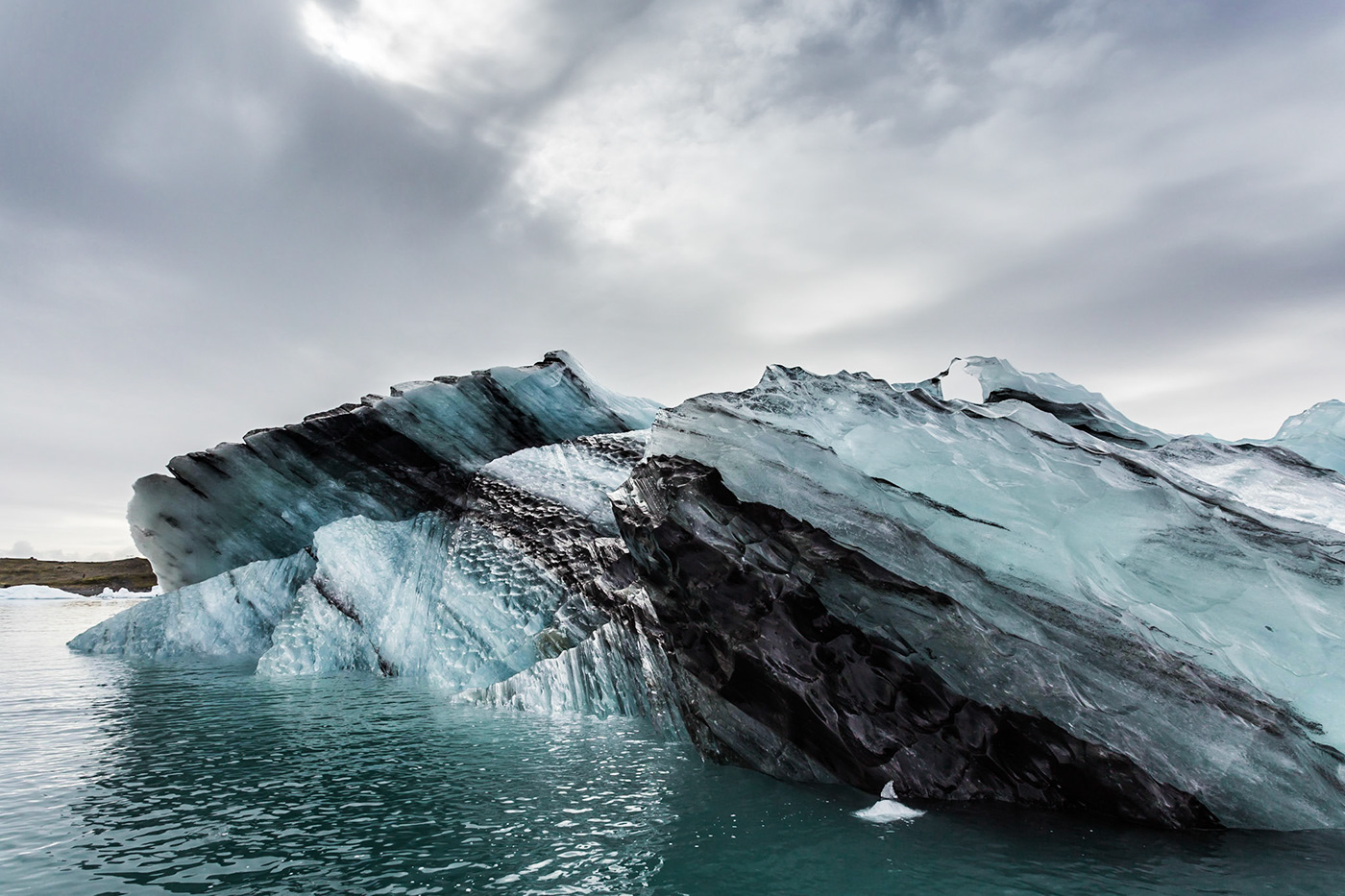 blue ice iceberg Jökulsárlón Landscape Nature Ocean Photography  water winter