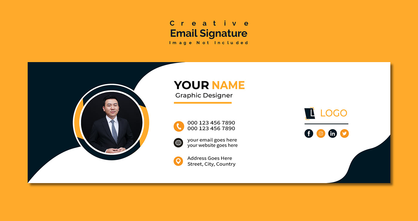 email signature design email signature design Graphic Designer brand identity Logo Design visual identity brand identity email signature designs