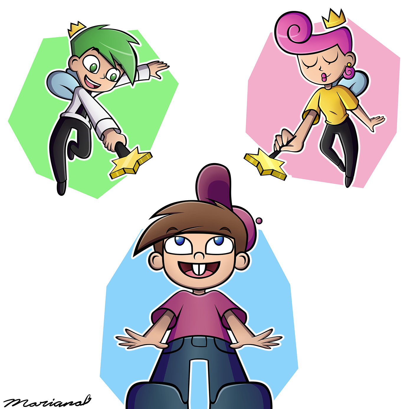 The Fairly Oddparents.