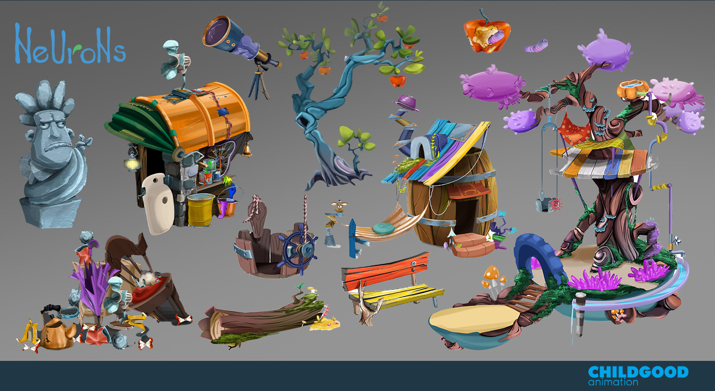 3D 3d modeling animation  blender cartoon Character design  children concept concept art ILLUSTRATION 