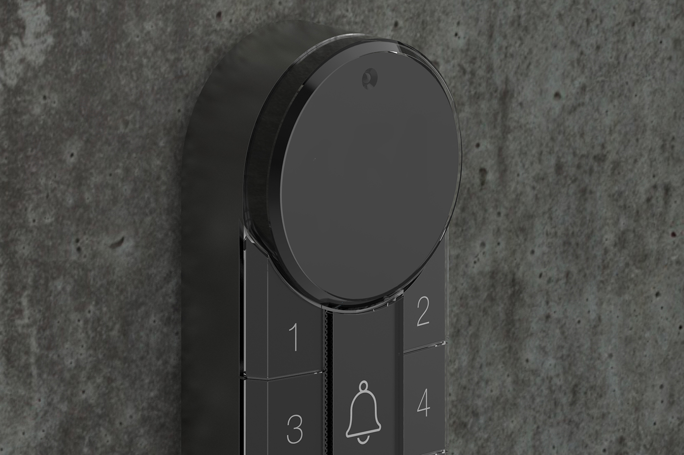 Intercom home security Technology design minimal