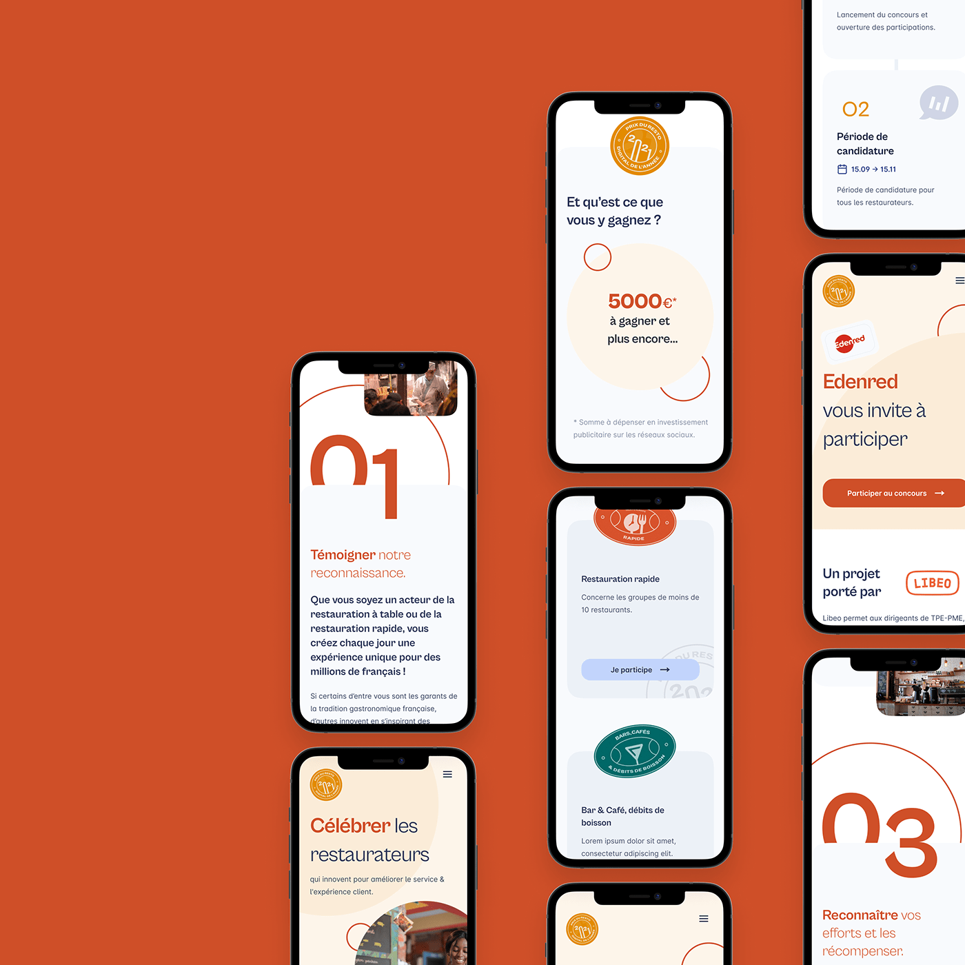 branding  product design  UI/UX craft Playful restaurant Website