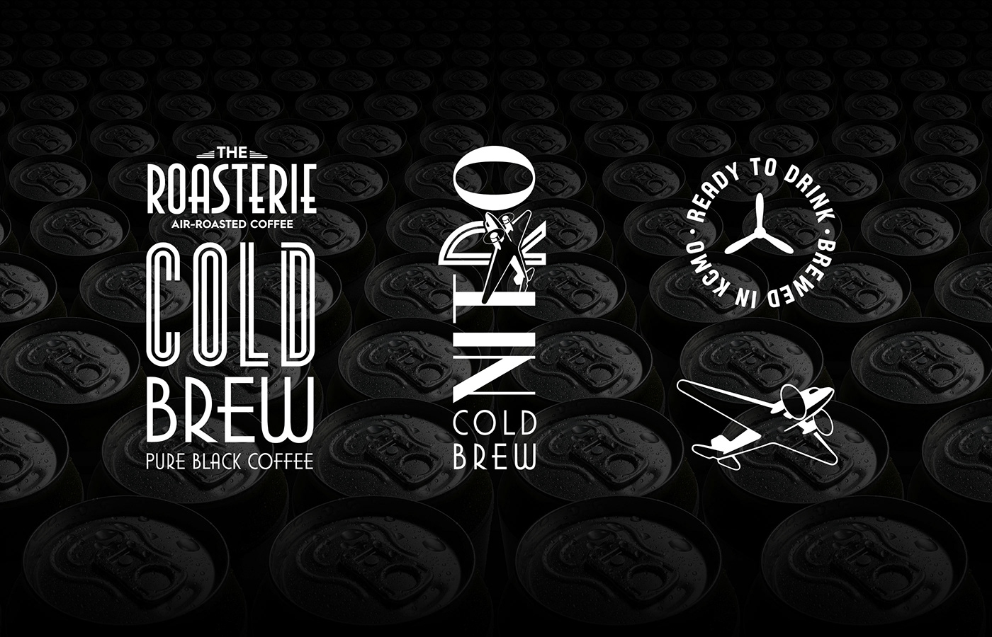 Coffee coffee packaging coffee branding coffee company packaging design branding  Cold Brew Cold Brew Coffee The Roasterie Coffee Design