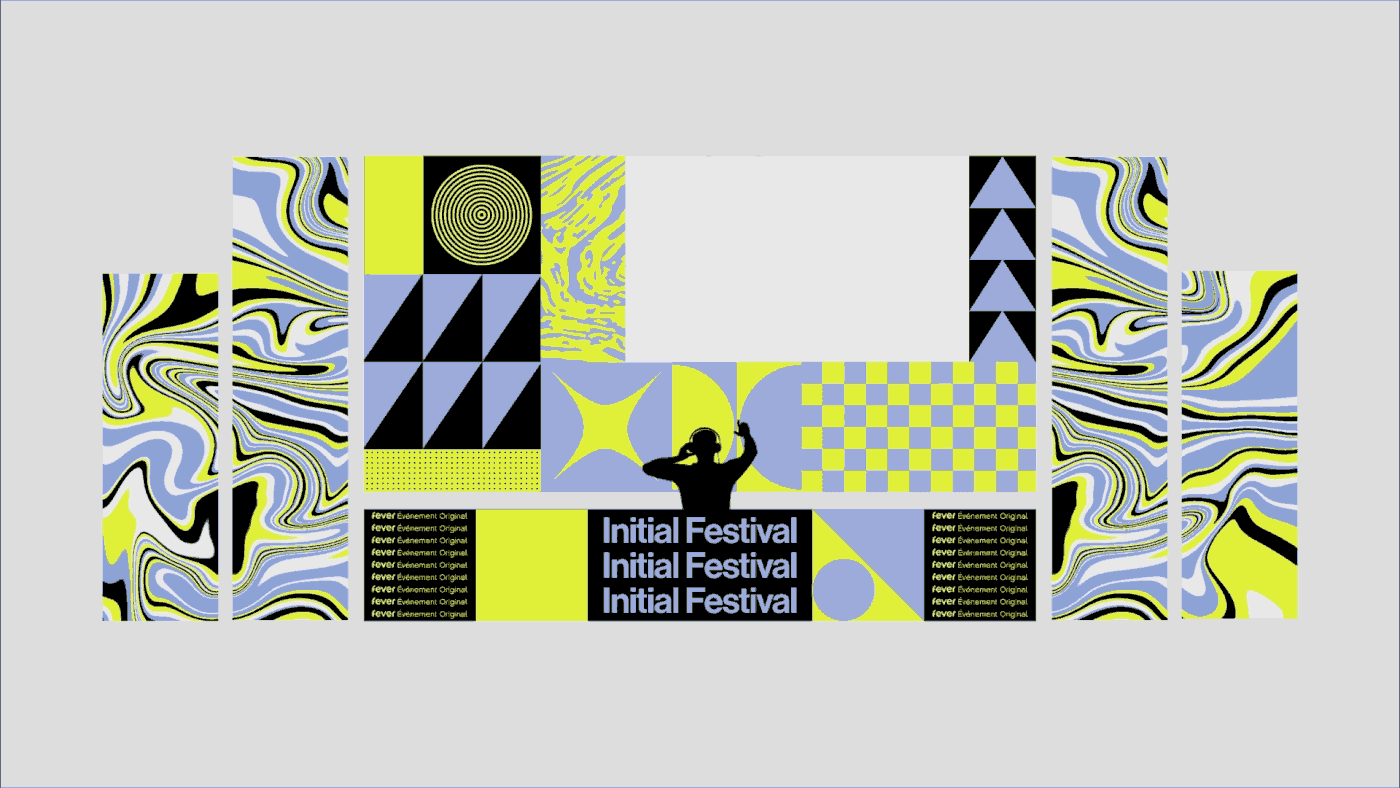 brand identity graphic design  kinetic typography musicfestival motion graphics  motion design festival branding  electronic music Mockup