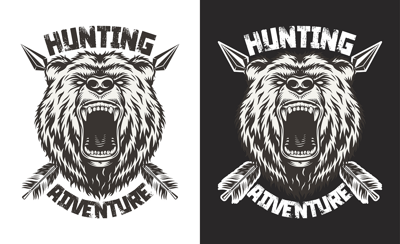 T-Shirt Design t-shirt Hunting Hunting T-shirt Design vintage adventure Adventure Time custom t-shirt hiking hiking t-shirt