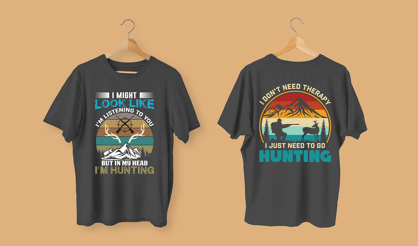 Hunting T-shirt Design tshirt t-shirt Tshirt Design tshirts T-Shirt Design t-shirts t-shirt illustration Fashion  Hunting