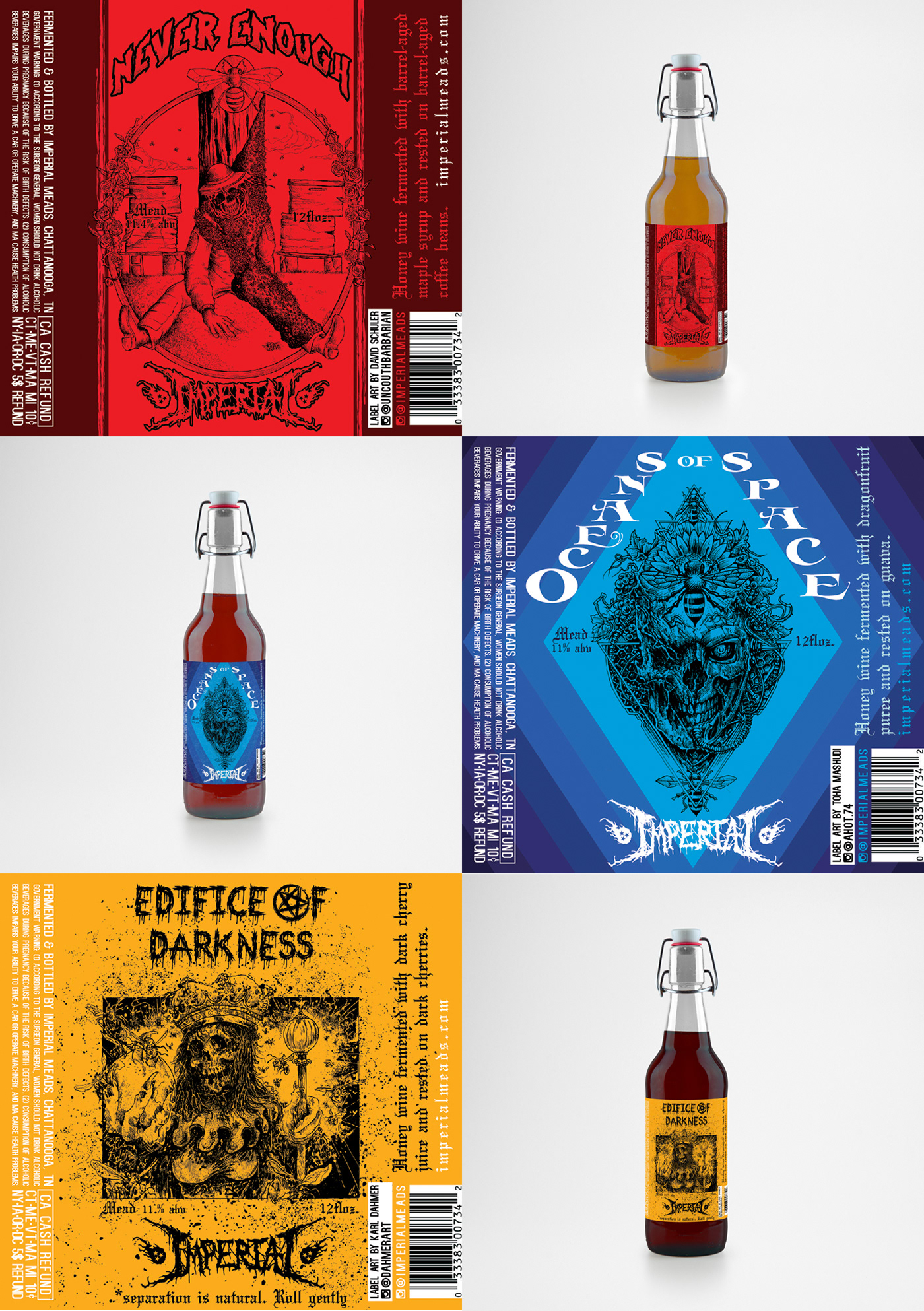 alcohol beer labels branding  heavy metal label design logo Logo Design mead