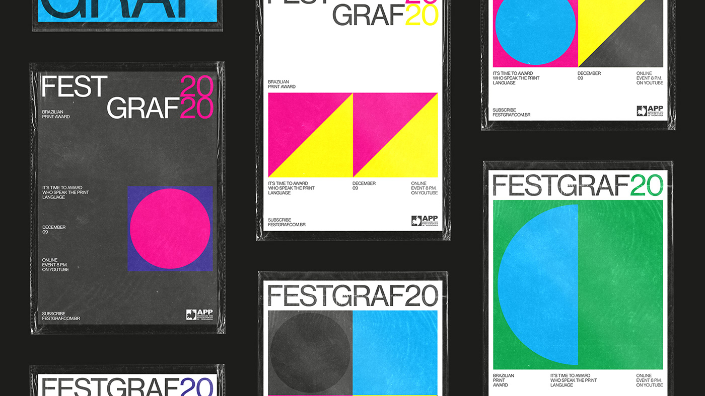 Advertising  ArtDirection CMYK design festival print typography   graphic design  visual exploratory visual identity