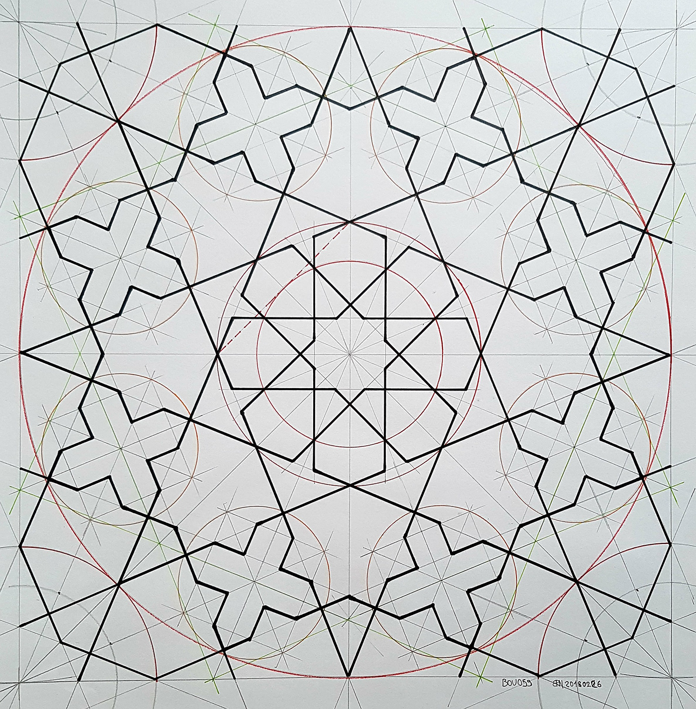 Islamic geometry symmetry design