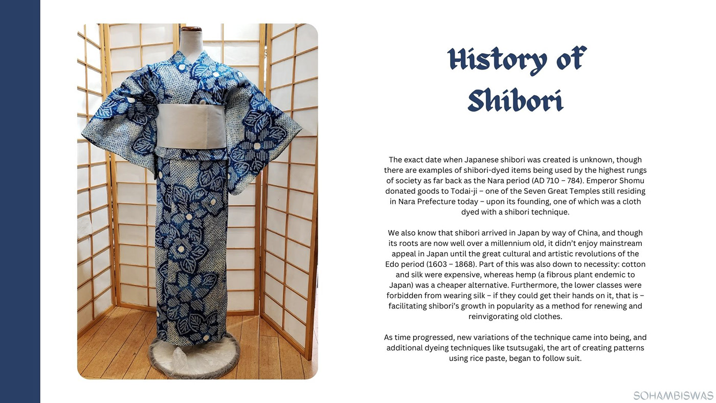 shibori Tie Dye textile design  Fashion  indigo dye natural dyes Sustainable eco Sustainability Natural Indigo