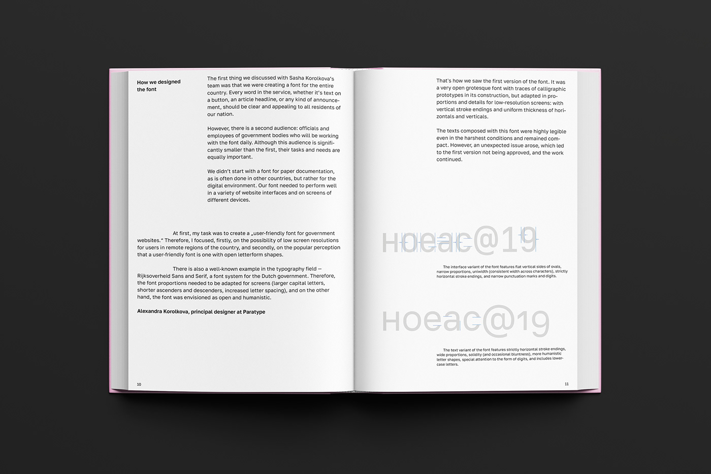 editorial design  editorial Layout brochure specimen graphic design  typography   typo font specimen book