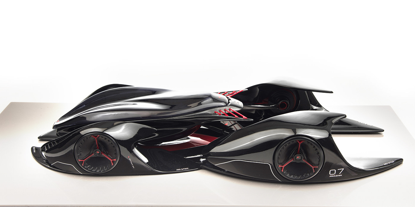 McLaren Automotive design car design future car sports car hyper car design making 3d print photoshoot