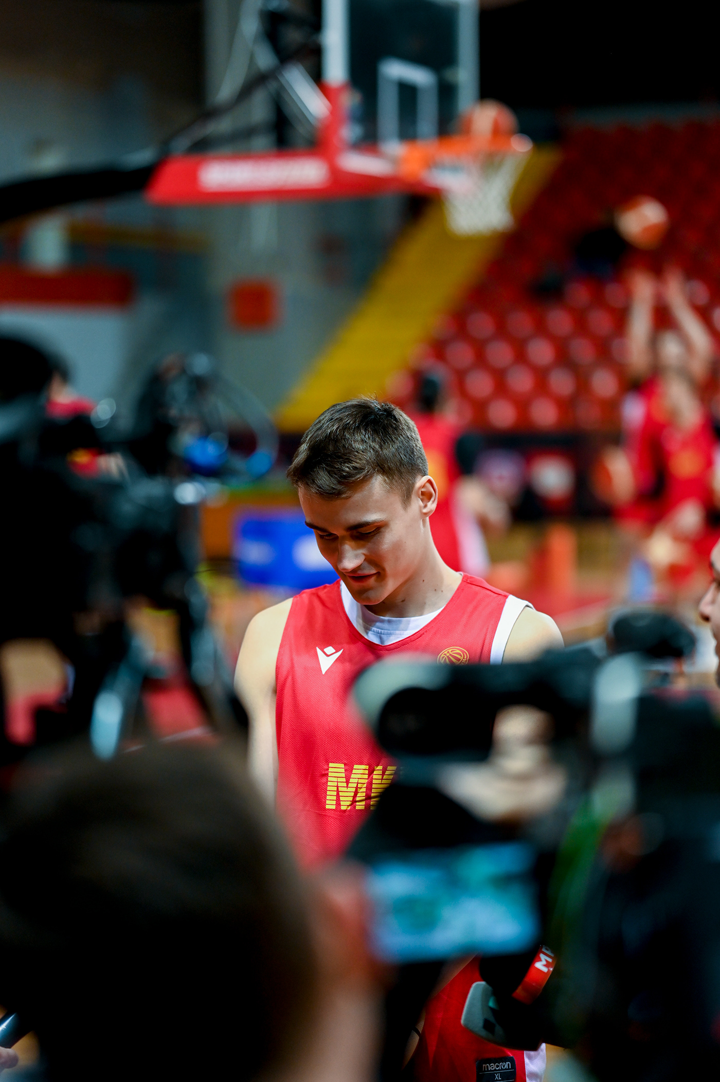 reel basketball professional basketballplayer Macedonian NBA