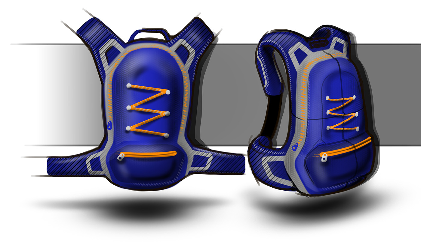 sketch rendering concept mixer shoe Electronics