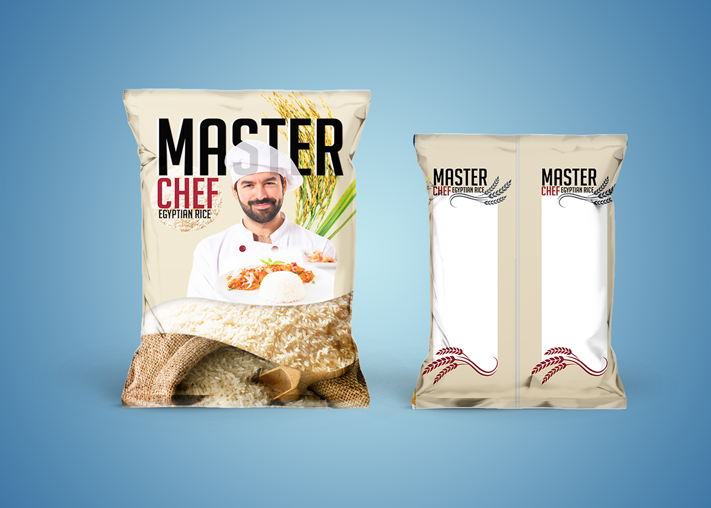 Packaging product Rice Packaging productdesign Rice egypt adobephotoshop photoshop