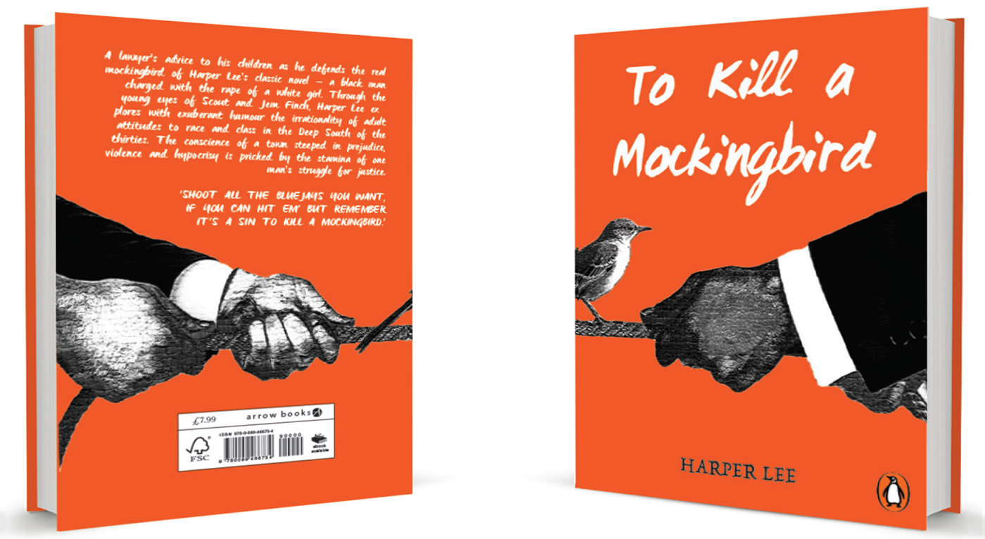 A redesign of Harper Lee's classic 'To Kill A Mockingbird' f...